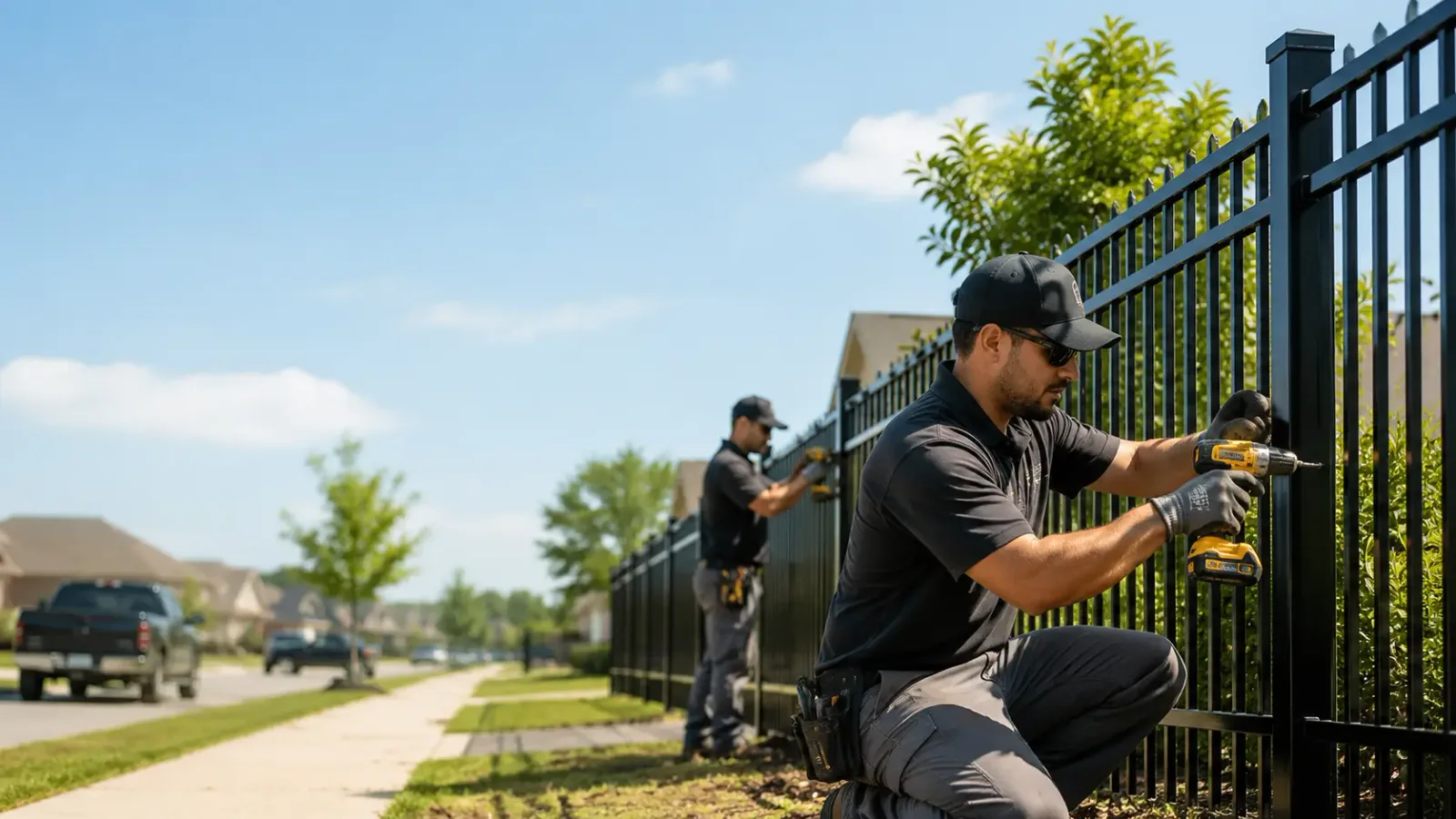 Metal Fence Installation in Hurt, VA